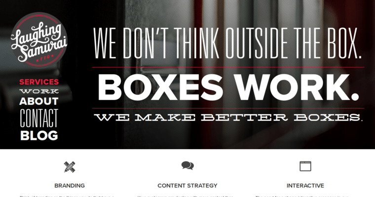 Service page of #3 Top Orlando Web Design Firm: Laughing Samurai