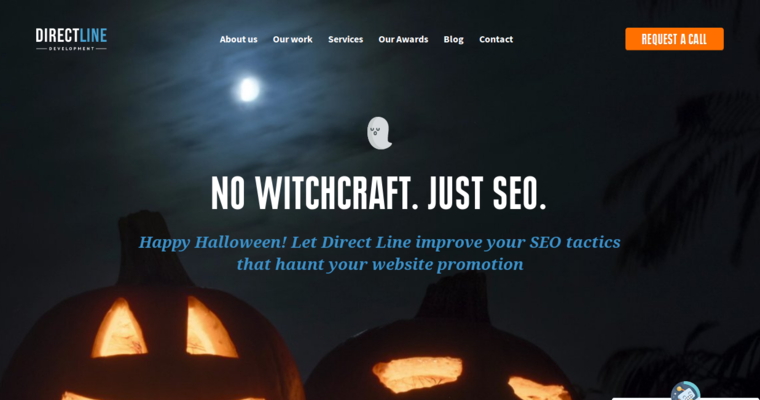 Home page of #2 Top Philly Website Development Business: DirectLine Development