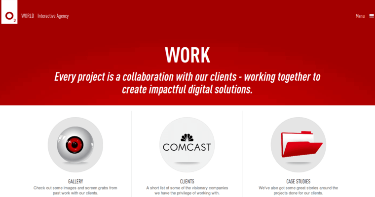 Work page of #10 Top Philadelphia Web Development Company: O3 World