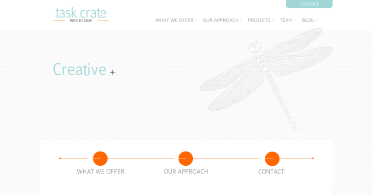 Home page of #7 Best Phoenix Website Design Agency: Task Crate