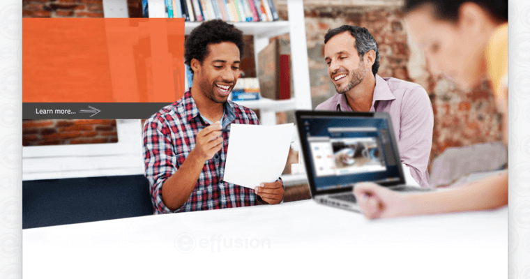 Home page of #10 Top Phoenix Web Development Firm: Effusion