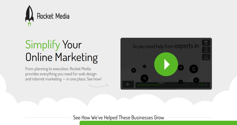 Work page of #7 Top Phoenix Website Development Company: Rocket Media