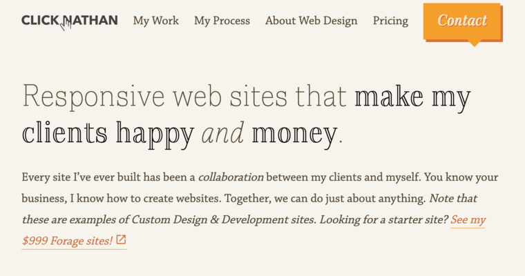 Work page of #8 Top Pittsburgh Web Development Agency: ClickNathan Web Design