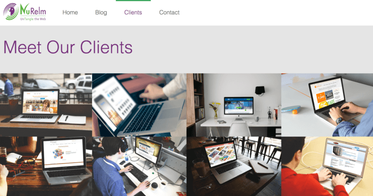 Clients page of #5 Top Pittsburgh Web Development Business: NuRelm, Inc
