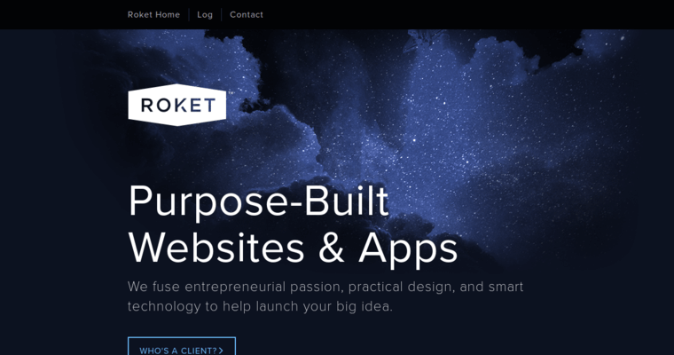 Home page of #2 Top Pittsburgh Web Development Business: Roket 
