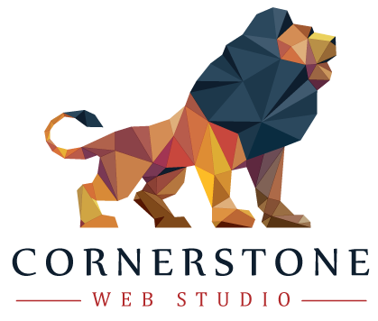 Best Portland Web Design Company Logo: Cornerstone