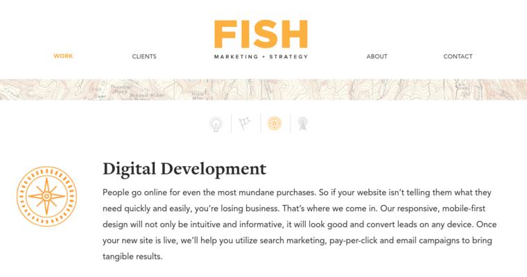 Development page of #10 Best Portland Web Development Firm: FISH Marketing