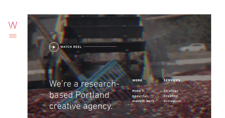 Home page of #8 Top Portland Web Design Company: Watson Creative