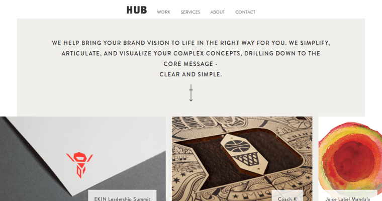 Home page of #10 Best Print Design Firm: Hub Ltd