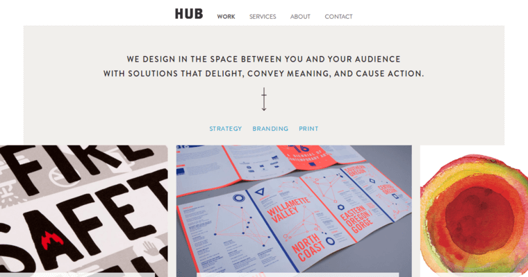 Work page of #10 Leading Print Design Firm: Hub Ltd