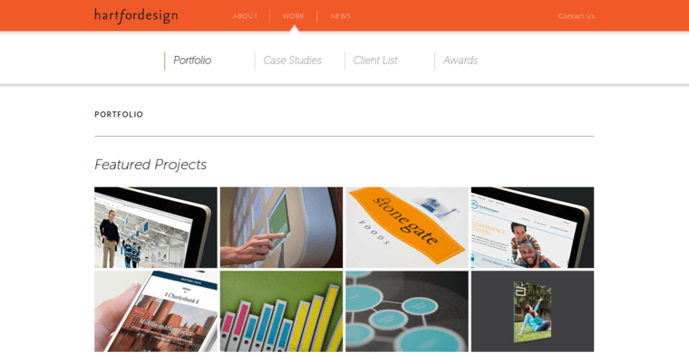 Work page of #2 Leading Brochure Design Firm: Hartford Design