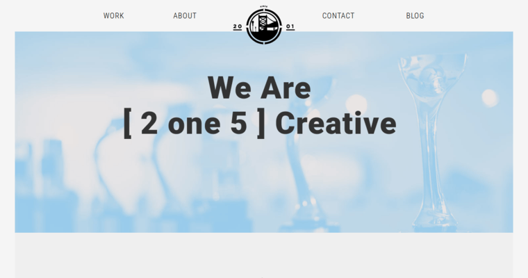 About page of #1 Top Brochure Design Business: 2one5