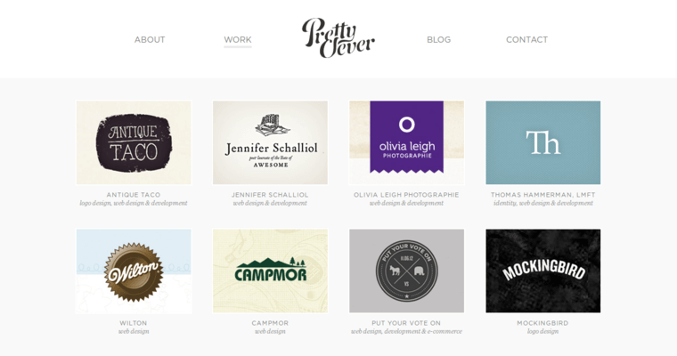 Folio page of #6 Best Brochure Design Firm: Pretty Clever Design