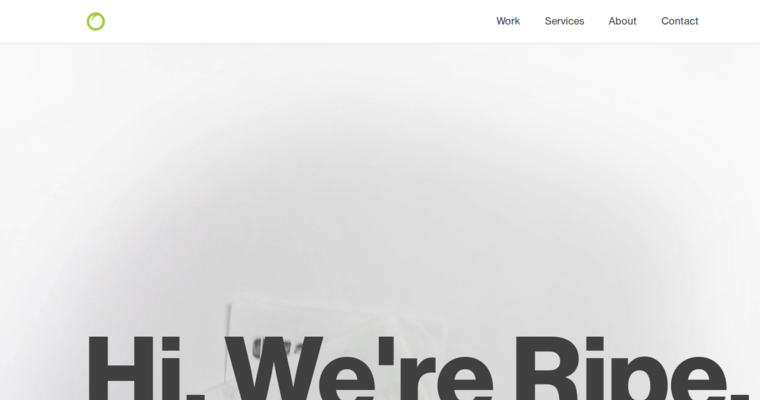 Home page of #7 Best Business Card Design Firm: Ripe