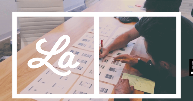 Home page of #4 Top Business Card Design Agency: La Visual