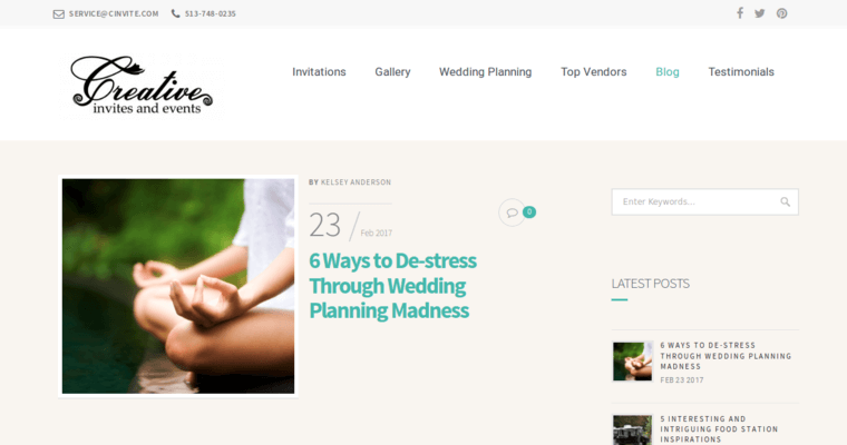 Blog page of #10 Top Invitation Design Business: Creative Invites