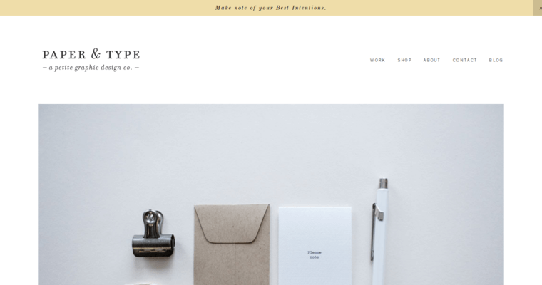 Home page of #3 Top Invitation Design Firm: Paper & Type