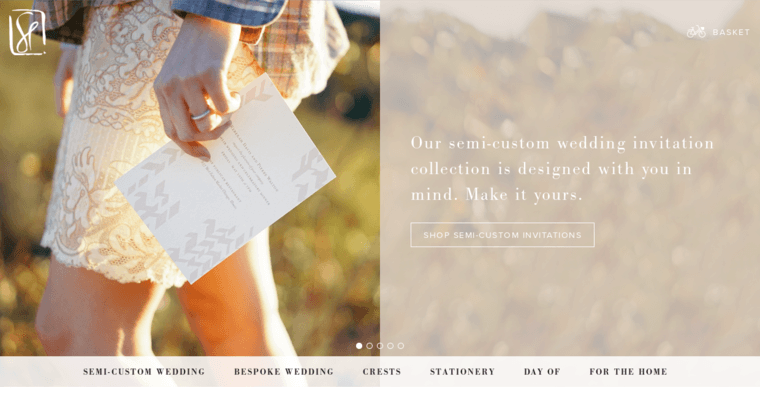 Home page of #5 Top Invitation Design Business: Sarah Drake