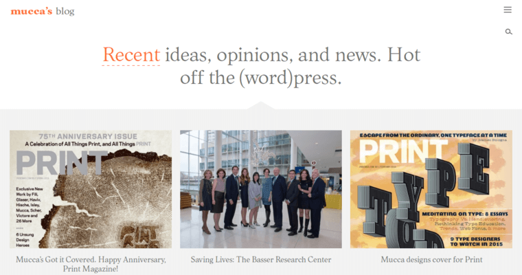 Blog page of #3 Best Packaging Design Business: Mucca