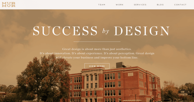 Home page of #5 Best Packaging Design Agency: Murmur Creative