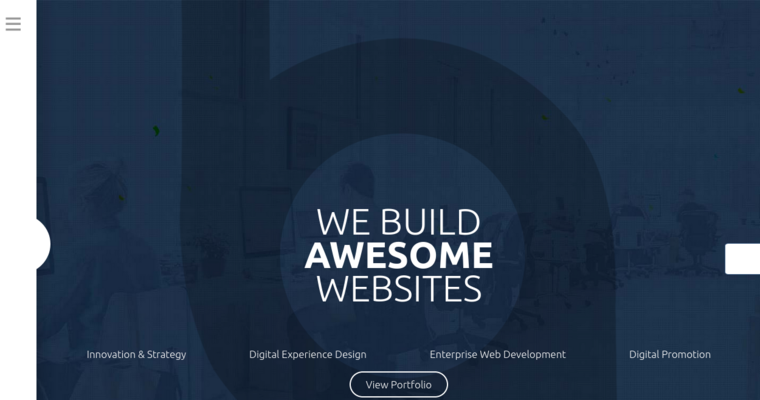 Home page of #27 Top Web Design Business: Blue Astral