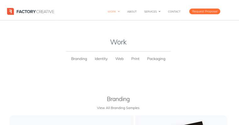 Work page of #19 Top Web Development Company: Factory Creative