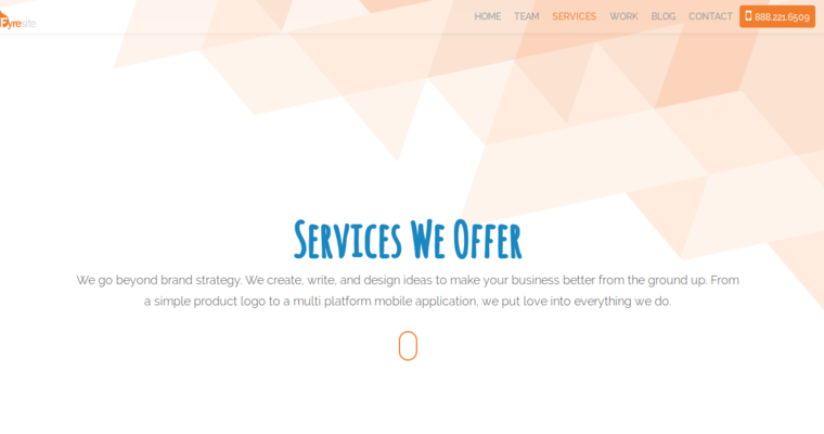 Service page of #24 Top Website Development Company: fyresite