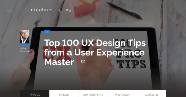 Blog page of #26 Best Web Development Agency: Intechnic