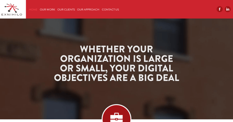 Home page of #4 Top Providence Web Design Business: Exnihilo