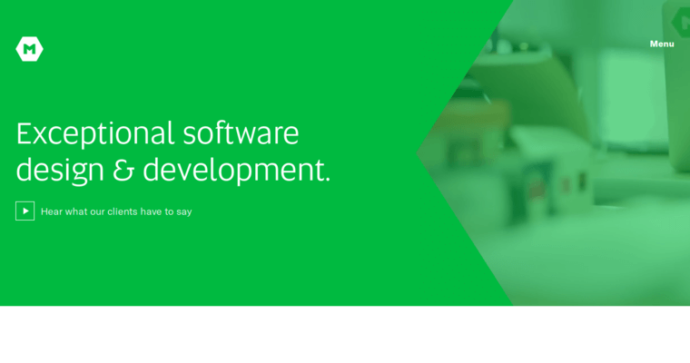 Home page of #8 Top Providence Web Design Business: MojoTech