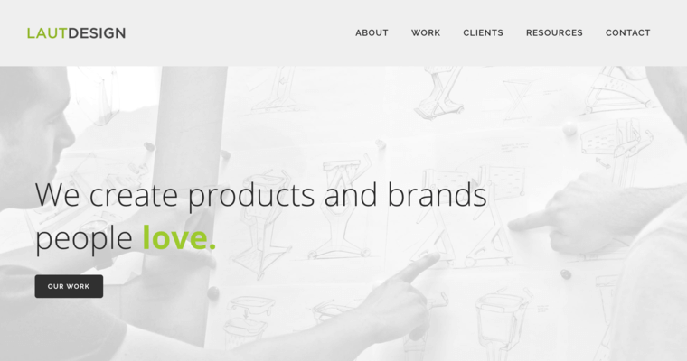Home page of #11 Top Raleigh Web Development Business: Laut Design