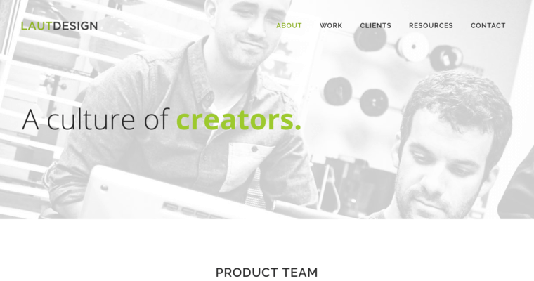 Team page of #11 Best Raleigh Web Development Business: Laut Design