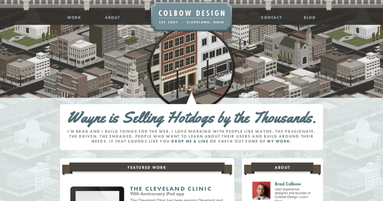 Home page of #9 Best Responsive Website Development Agency: Colbow Design