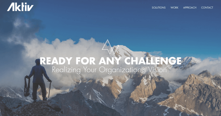 Home page of #11 Best Responsive Website Development Business: Aktiv Web Solutions