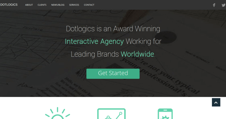 Home page of #9 Best Responsive Web Design Firm: Dotlogics