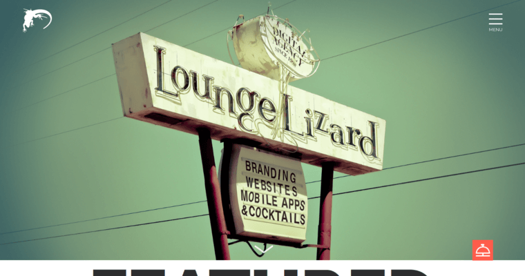 Home page of #5 Top Responsive Website Development Agency: Lounge Lizard