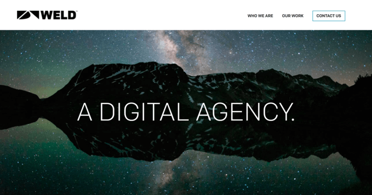 Home page of #5 Best Salt Lake City Web Development Agency: WELD