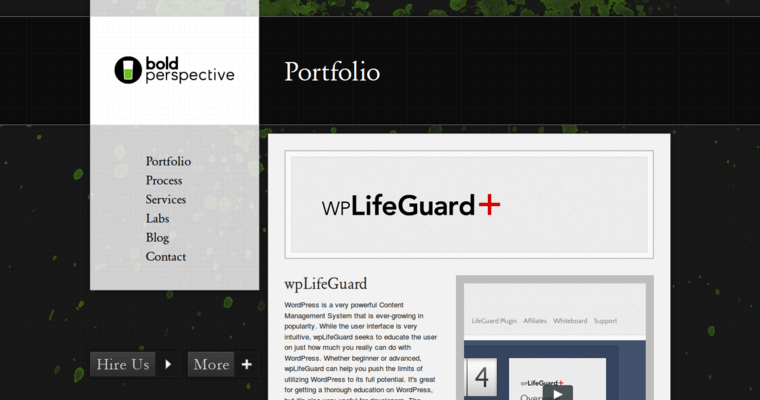 Folio page of #7 Best SA Web Design Company: Bold Perspective