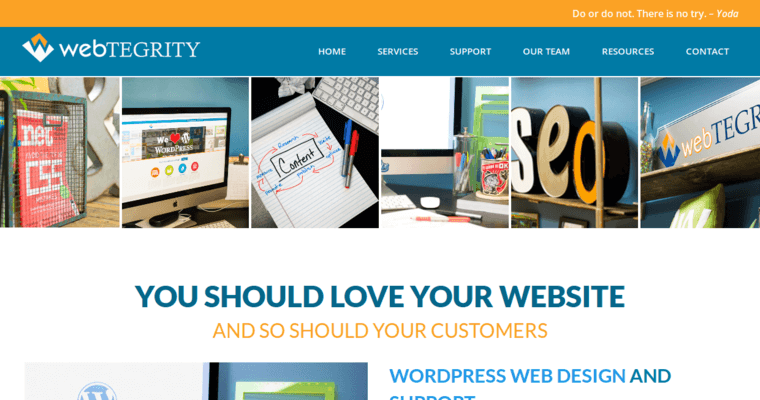 Company page of #10 Best SA Website Design Firm: WebTegrity