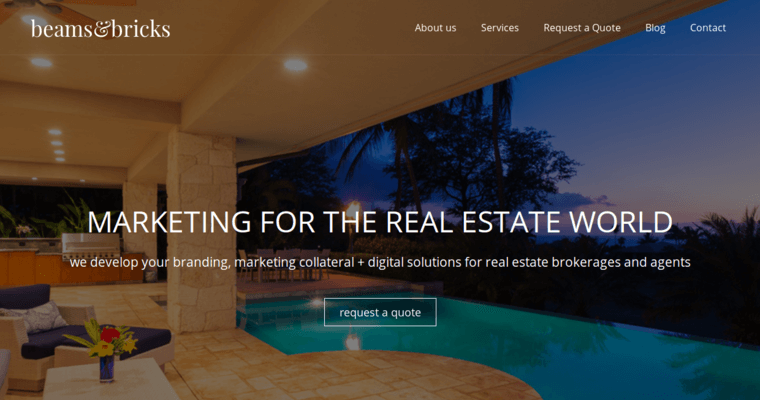 Home page of #9 Leading San Diego Web Development Agency: Beams and Bricks 