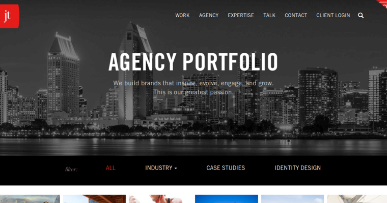 Work page of #1 Leading San Diego Web Design Company: Jacob Tyler