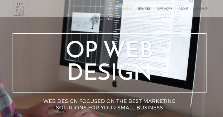 Home page of #1 Best San Diego Web Development Agency: OP WEB DESIGN 