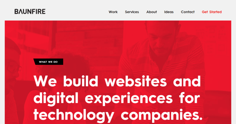 Service page of #3 Top San Jose Web Development Business: BAUNFIRE