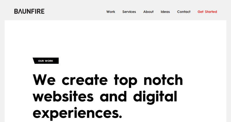 Work page of #3 Best San Jose Web Development Company: BAUNFIRE