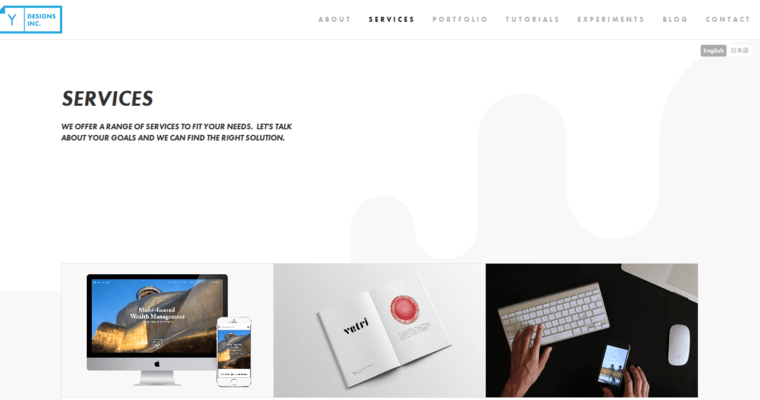 Service page of #10 Top Seattle Web Design Agency: Y-Designs