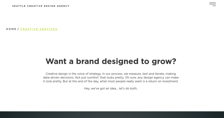 Service page of #1 Best Seattle Web Development Firm: Bonsai Media