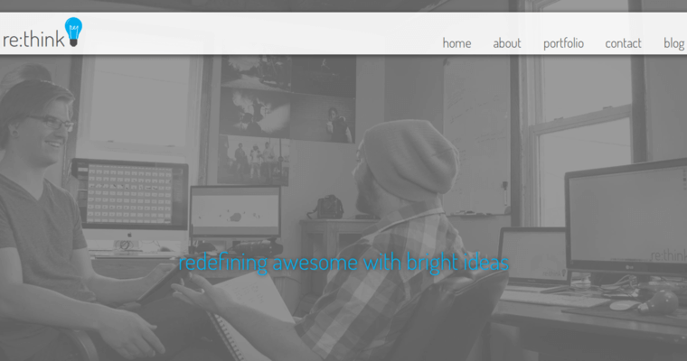 About page of #6 Leading SEO Website Design Company: re:think