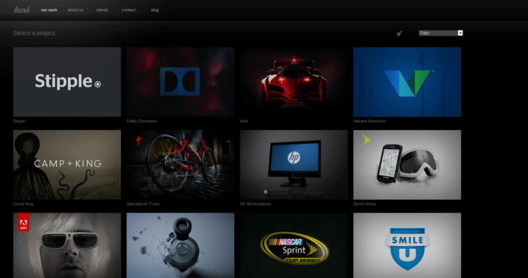 Home page of #3 Leading Bay Area Website Design Firm: KNI