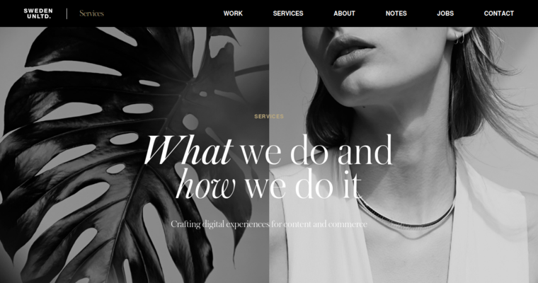 Service page of #2 Best Shopify Development Company: Sweden Unlimited