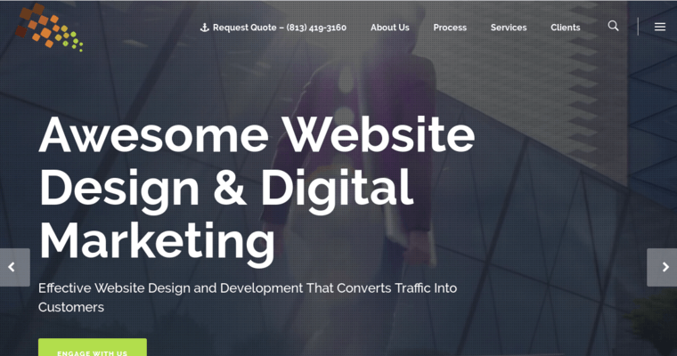 Home page of #1 Top Tampa Web Design Agency: InternetChum